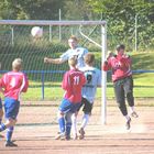 Spielszene in der Kreisliga B  des Fußballverbandes Mittelrhein; Kreis Sieg; Staffel B3