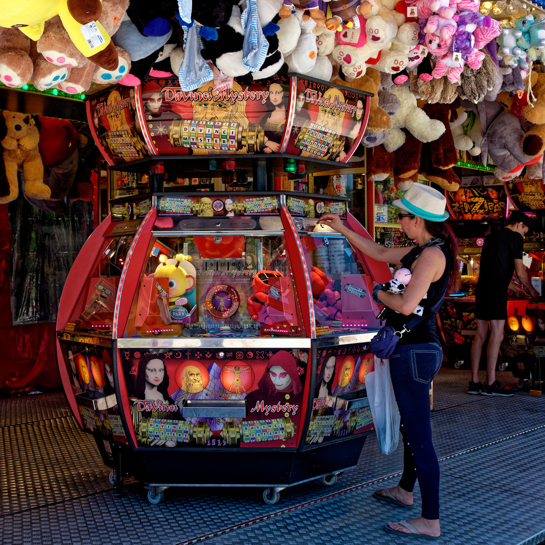 Spielvergnügen auf der Kirmes