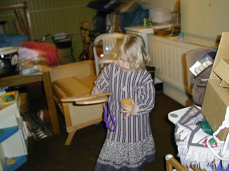 Spielzeug in der Garage