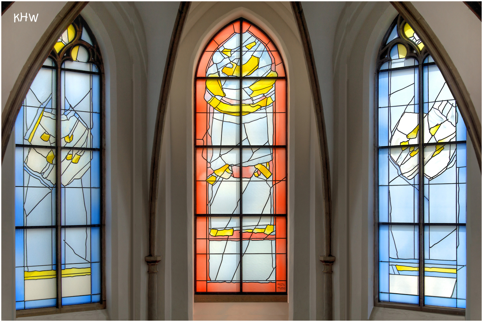 Spierling-Fenster in der Hülser Konventskirche