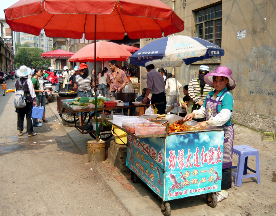 Spießchengrillerin in Kunming