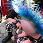 Spiky Hair Drunk Punk