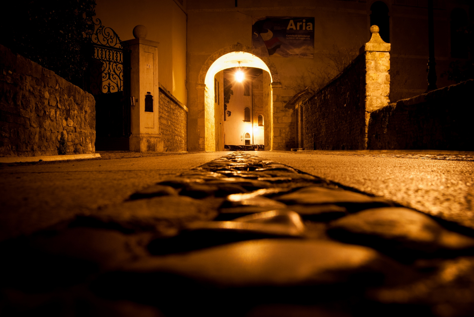 Spilimbergo Night Foto Immagini architetture, vicoli e