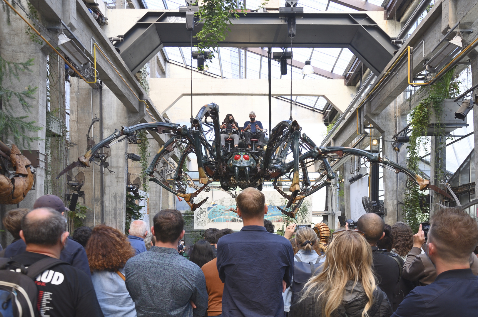 Spinne aus der Galerie Les Machines, Nantes