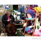 * spinning demonstration / Goolwa Market *