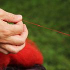 spinning wool to yarn