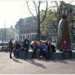 Spinoza-Monument am Waterlooplein