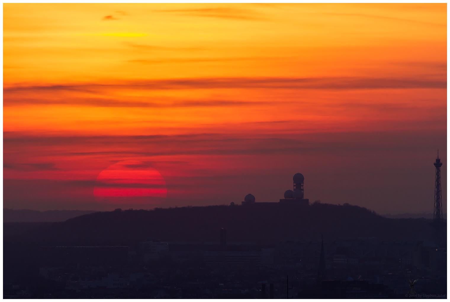 Spionage im Sonnenuntergang