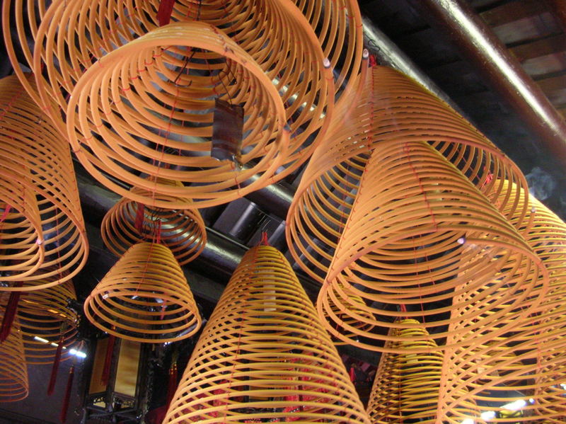 Spiral incenses