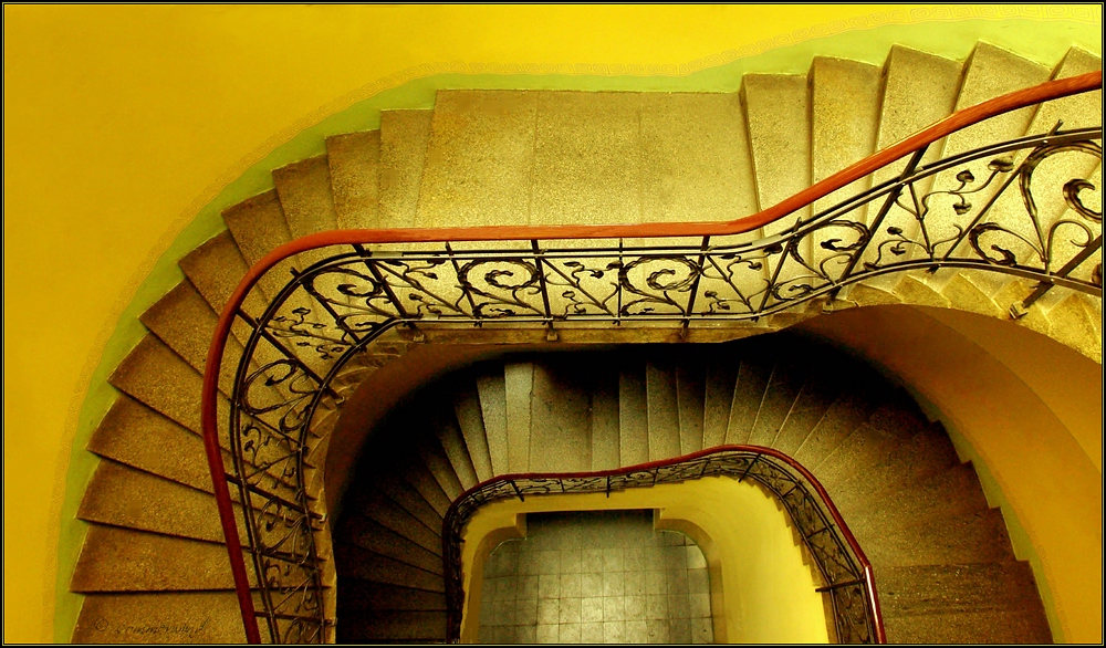 spiral staircase