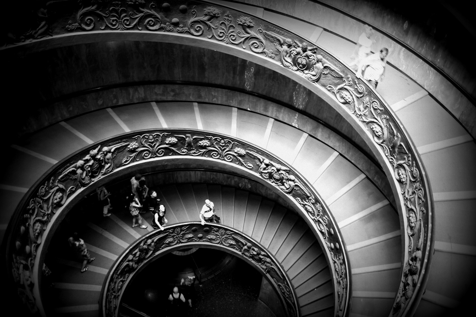 Spiral Staircase at Vatican Museum