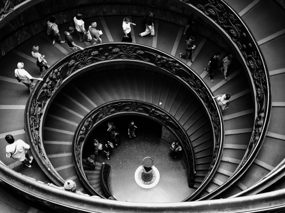 spiral staircase