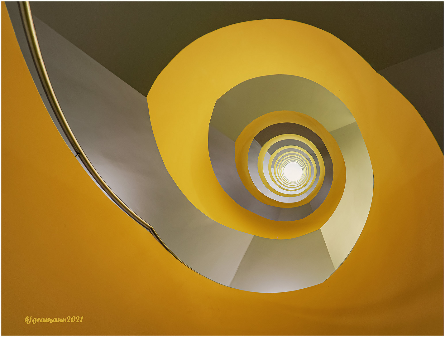 spirale - gelb ....