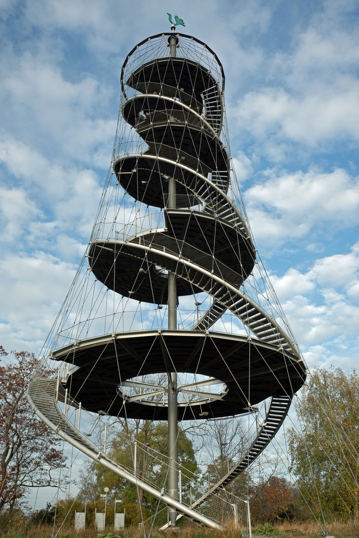 Spiralen / Aussichtsturm im Killesberg-Höhenpark