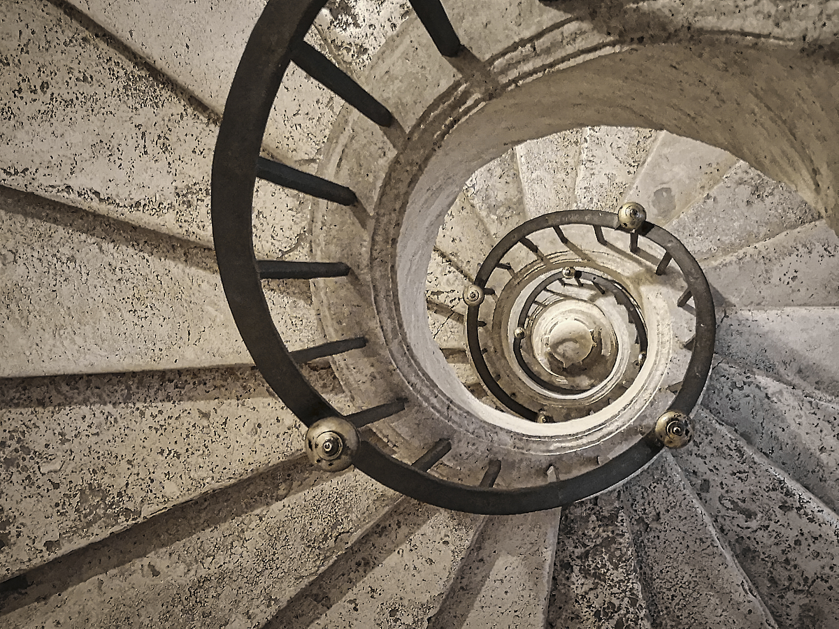   Spiraltreppe Santa Maria Maggiore Rom