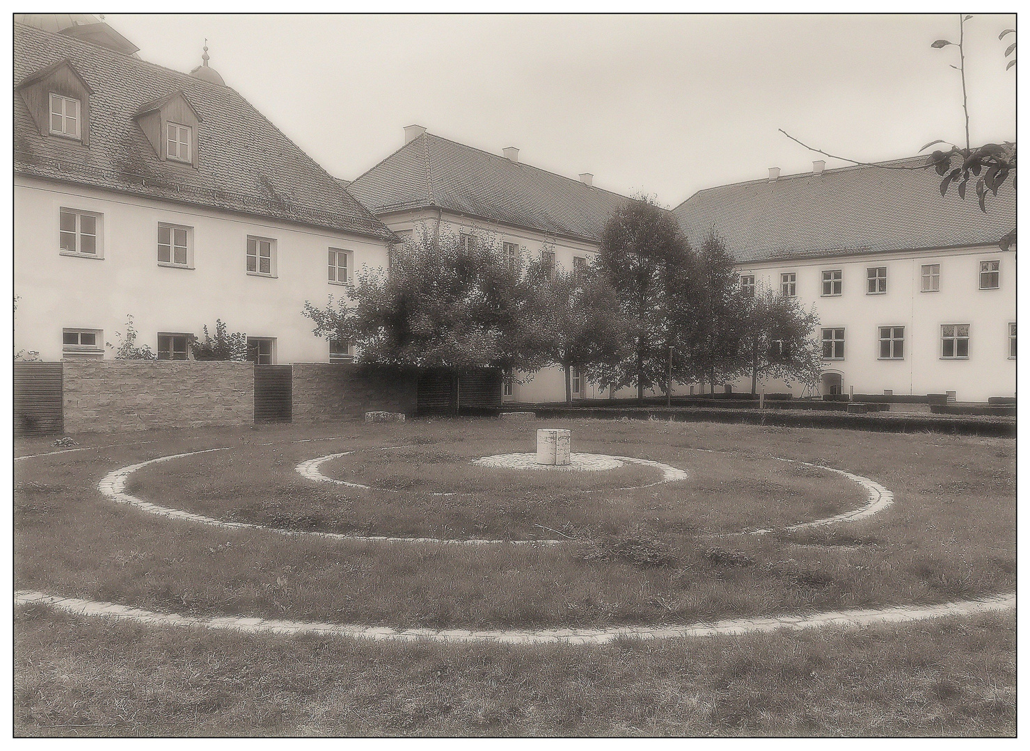 Spiralweg im Klostergarten