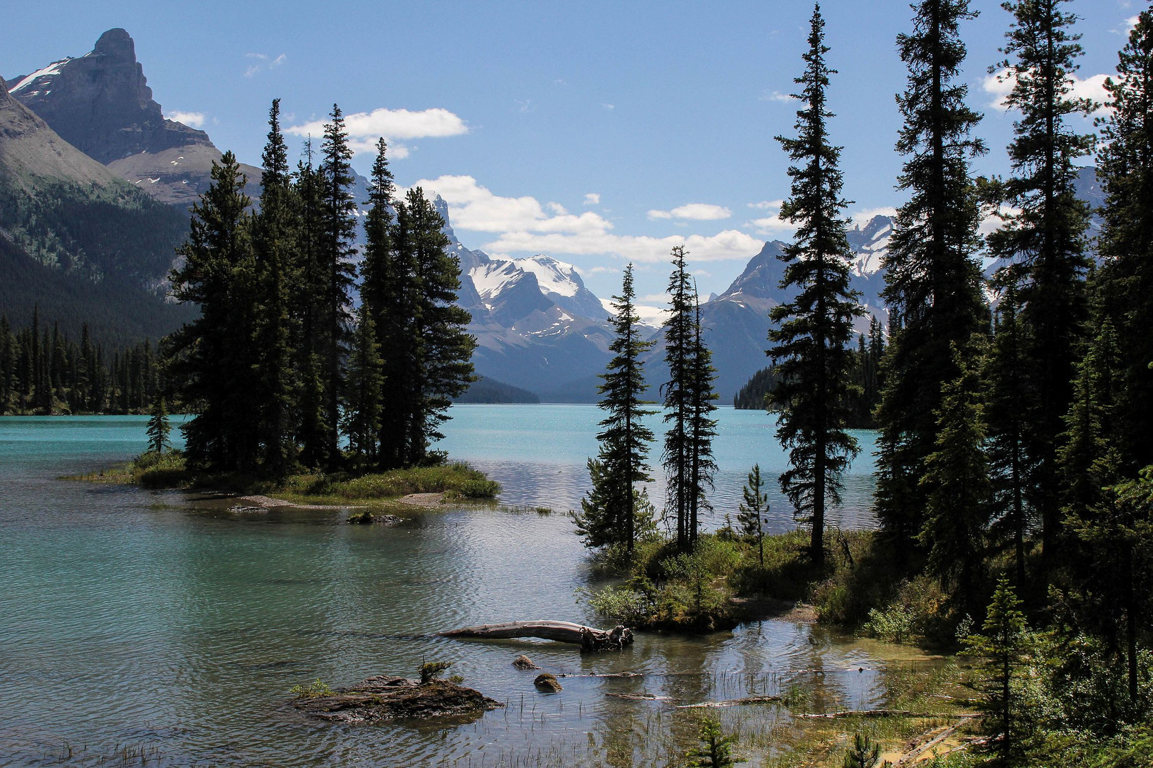 Spirit Island im Maligne Lake/Reload