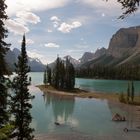 Spirit Island on Maligne Lake