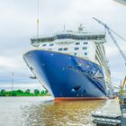 Spirit of Discovery an der Meyer-werft in Papenburg