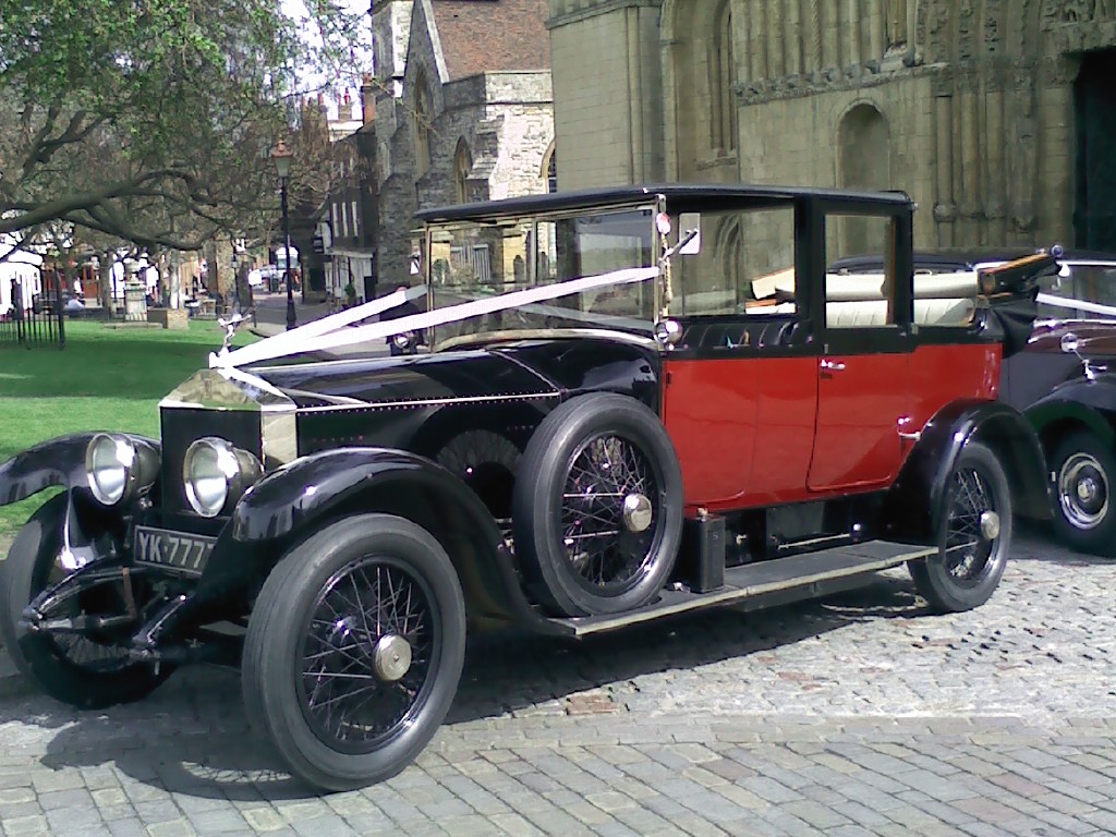 Spirit of Ecstasy : Rolls-Royce aus dem Jahre 1920 als Hochzeitsfahrzeug