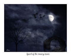 Spirit of the raising moon