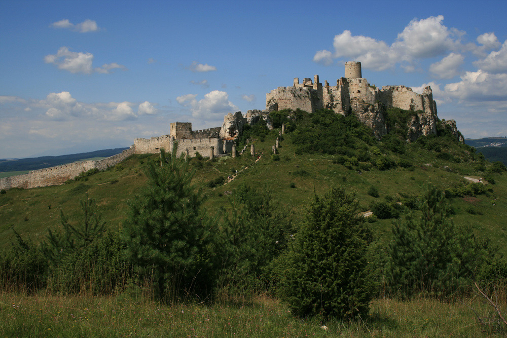 Spissky Hrad - Postkartenbild