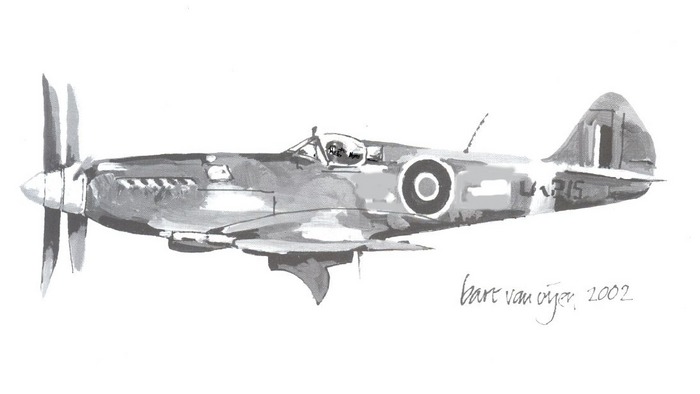 Spit Mk. IV drawing