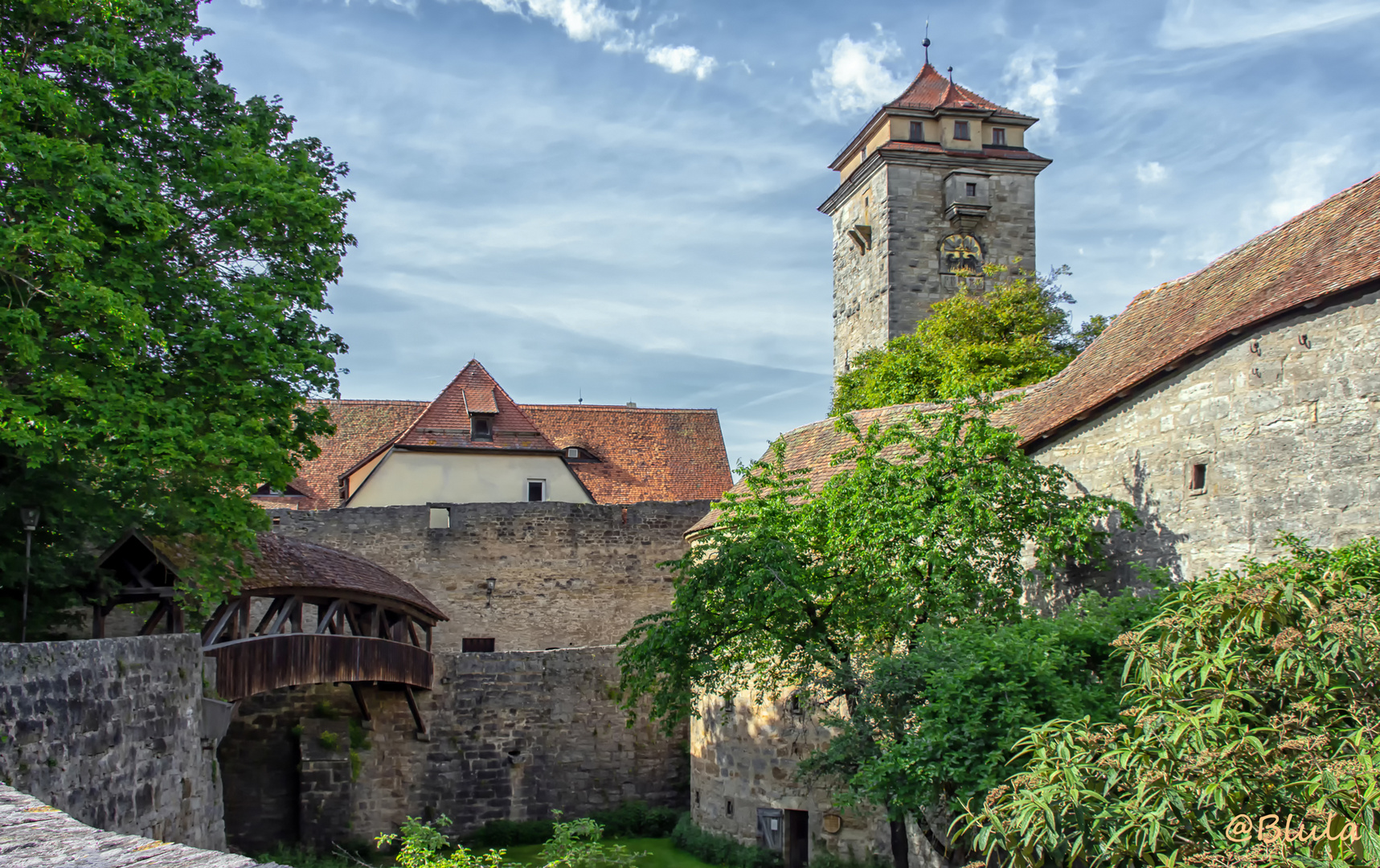 Spitalbastei und gedeckte Brücke