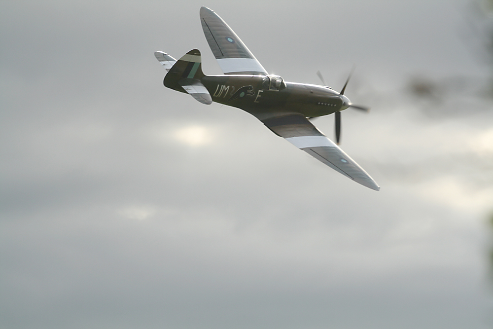 Spitfire auf der Hahnweide 2009