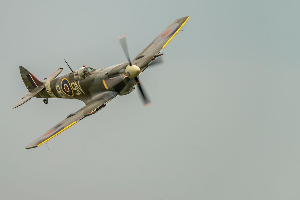 Spitfire im Anflug