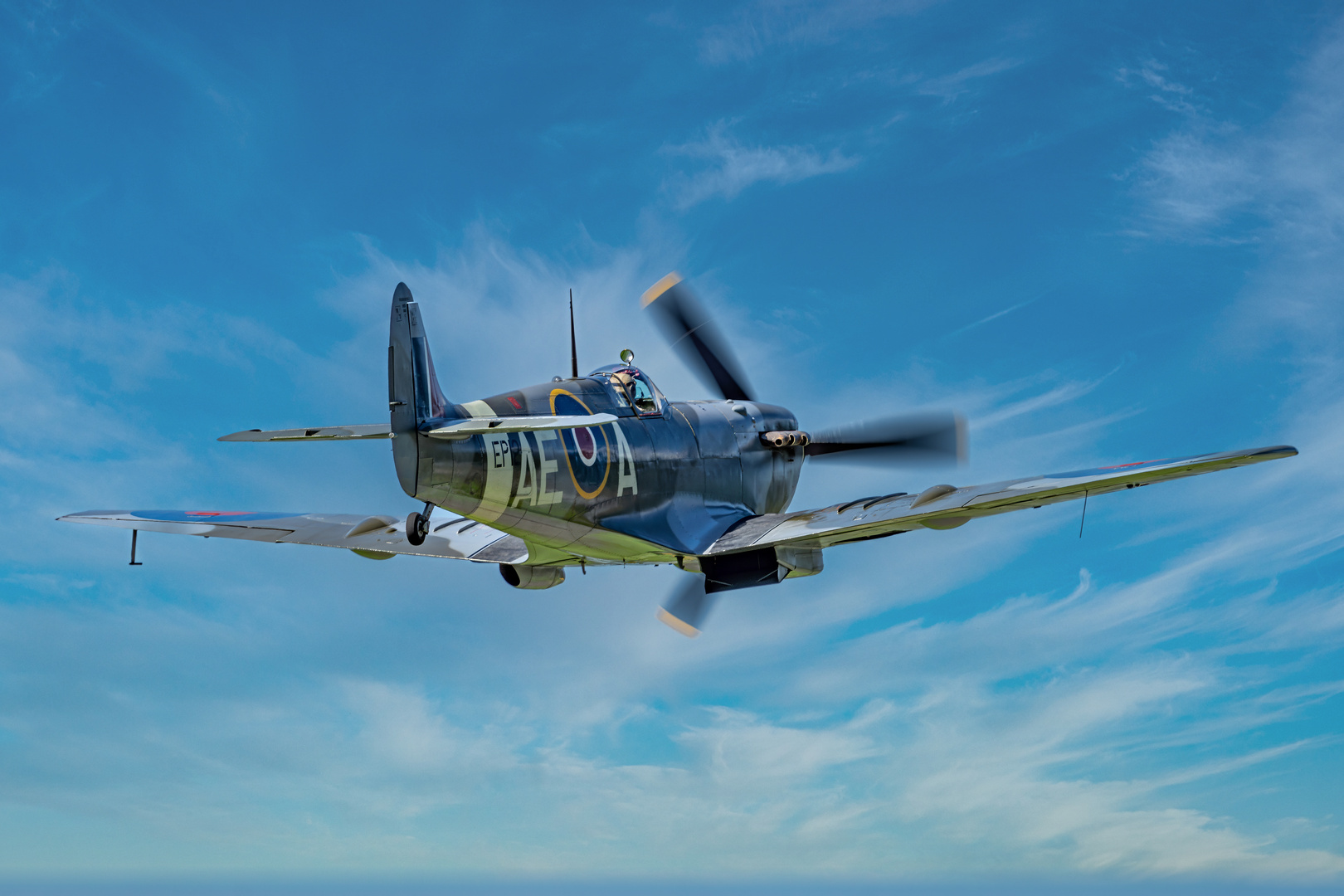 Spitfire in Mollis 23 