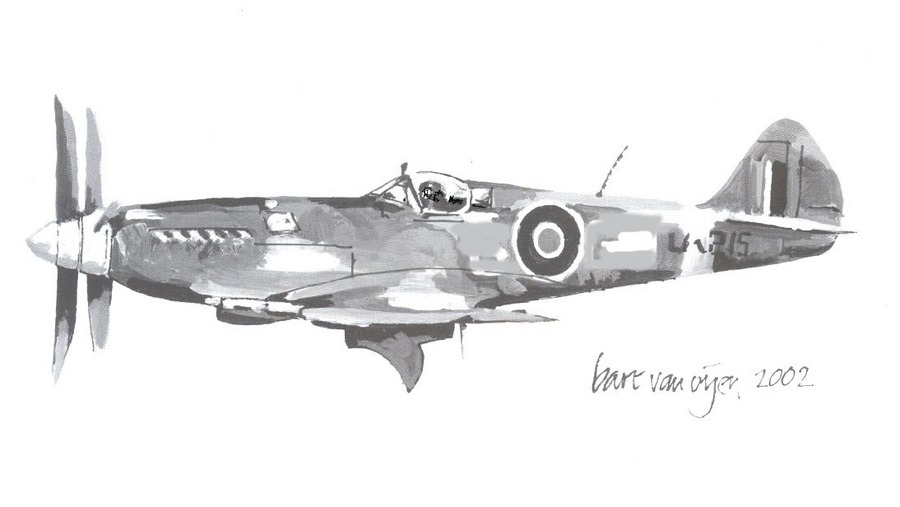 Spitfire Mk. IV drawing