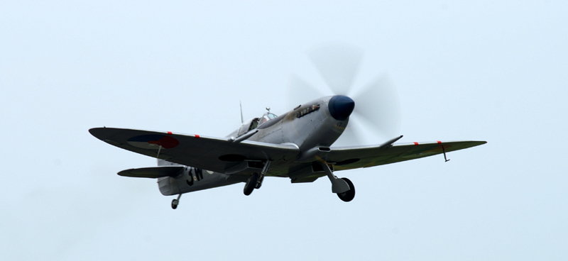 Spitfire MK IX beim Start