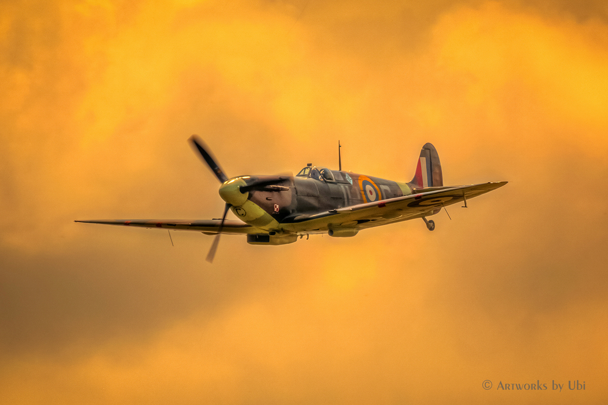Spitfire of the 317. Sqn