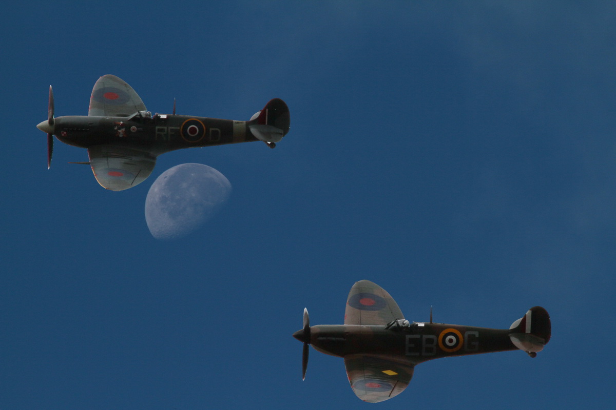 Spitfire over Goodwood