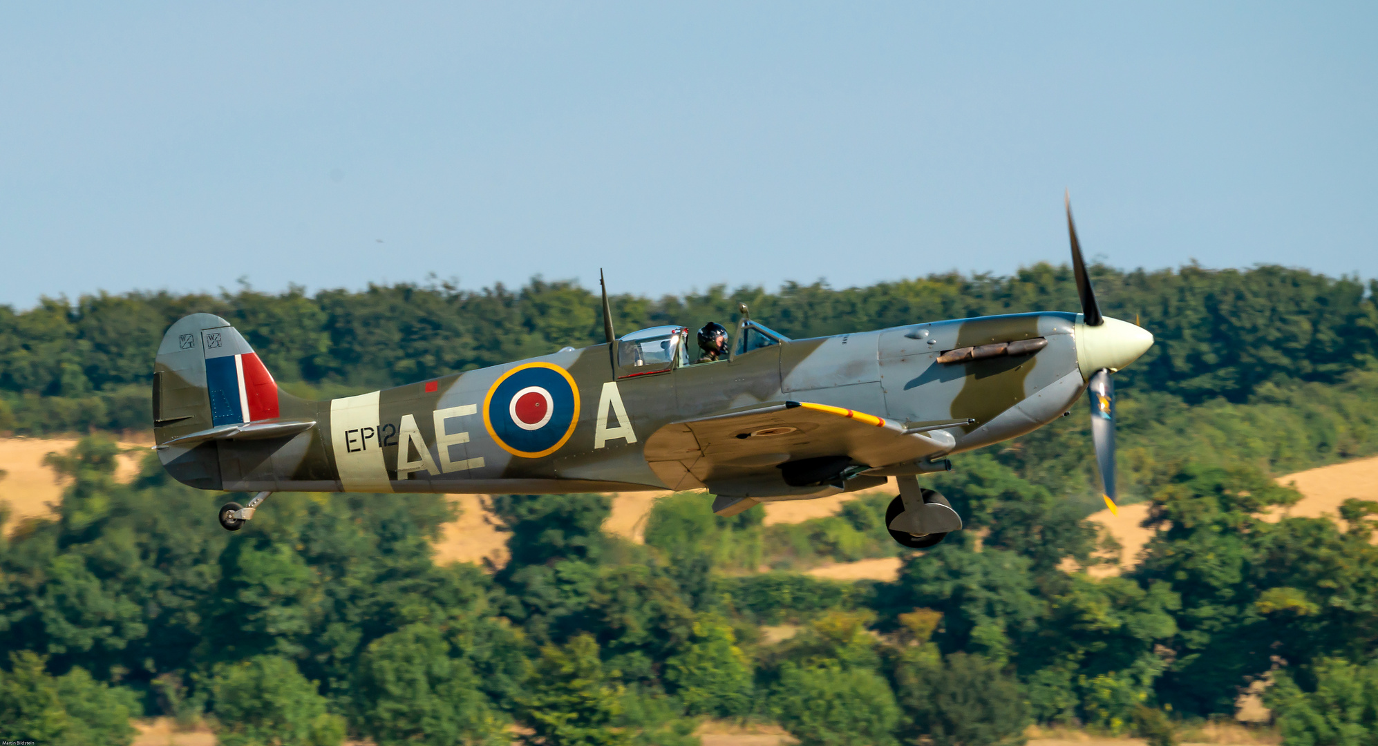 Spitfire Take off 
