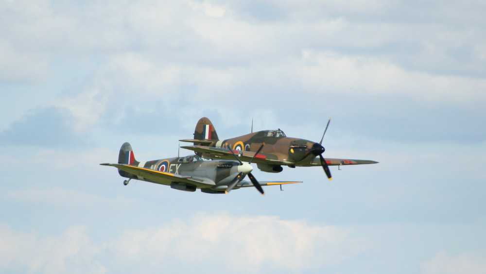 Spitfire und Hurricane