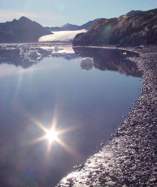 spitzbergen, beim gaffelbreen