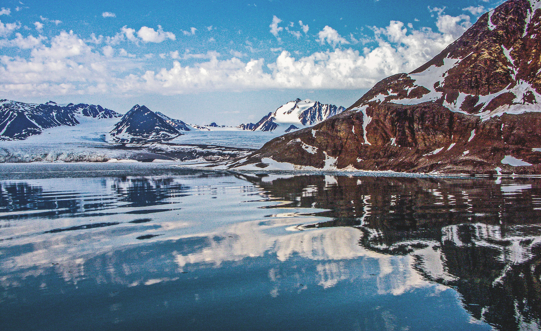 SPITZBERGEN Fjordbild 