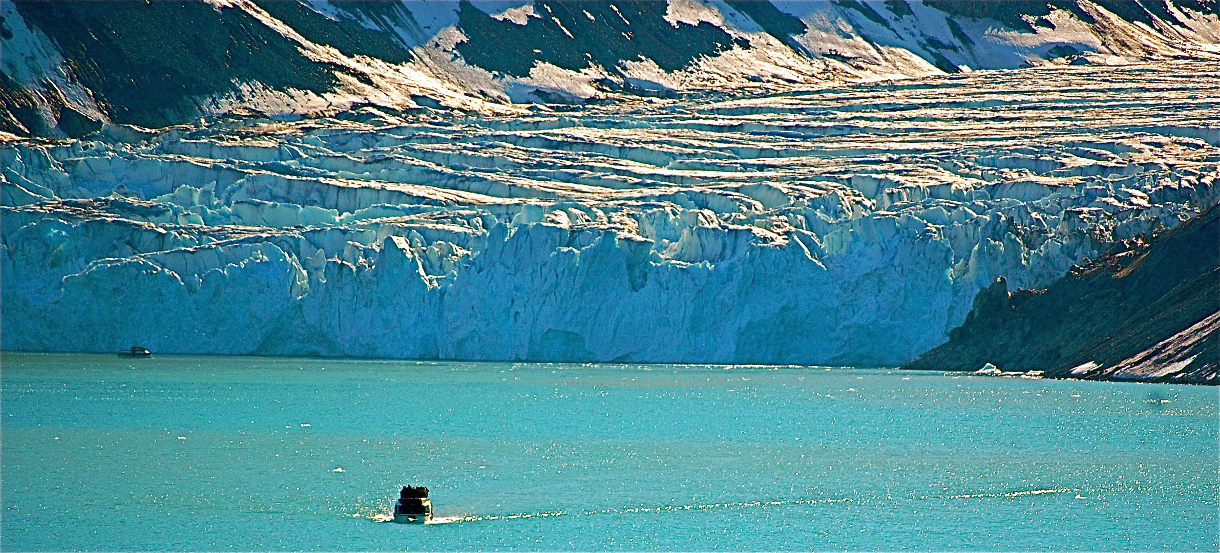 Spitzbergen: Gletscher am Magdalenen-Fjord