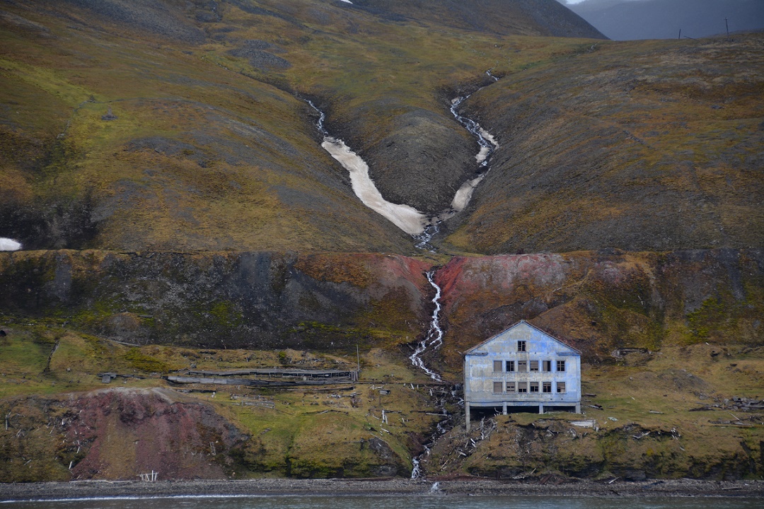 Spitzbergen Grumant(byen)