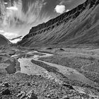 SPITZBERGEN Tempelfjord Schmelzwasser 