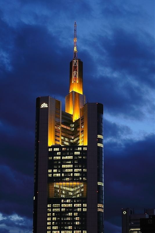 Spitze der Commerzbank in Frankfurt/Main