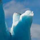 Spitze des Iceberges am Inner Lake George (Alaska)