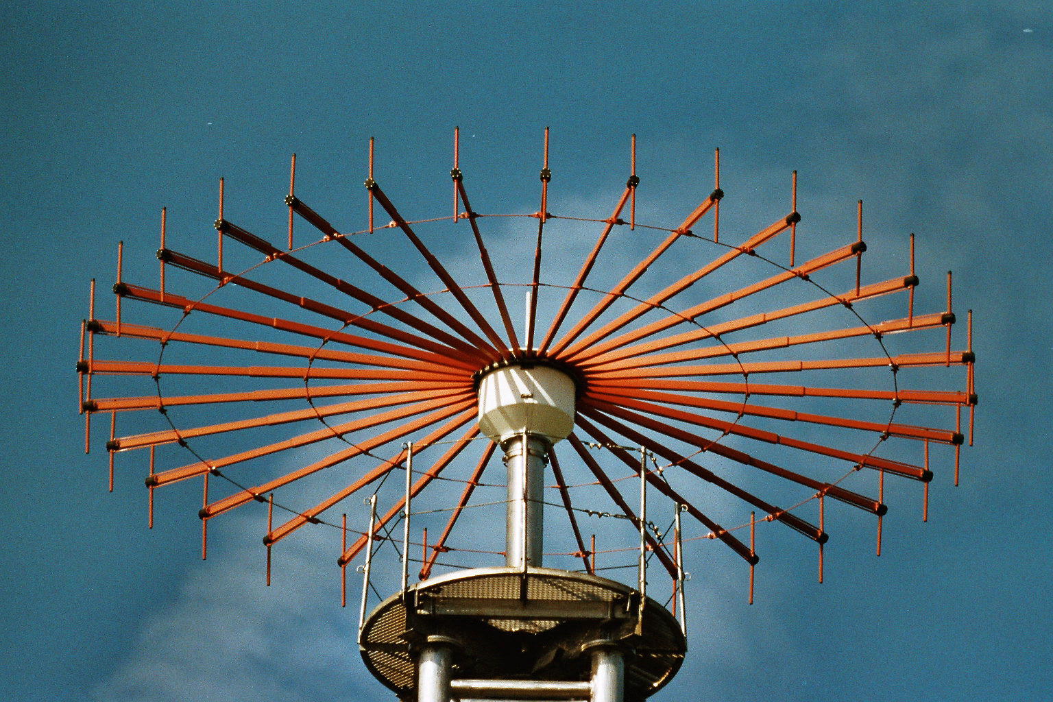 Spitze vom Helgoländer Leuchtturm