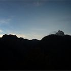 Spitzenstein / Silhouette Hochpustertal