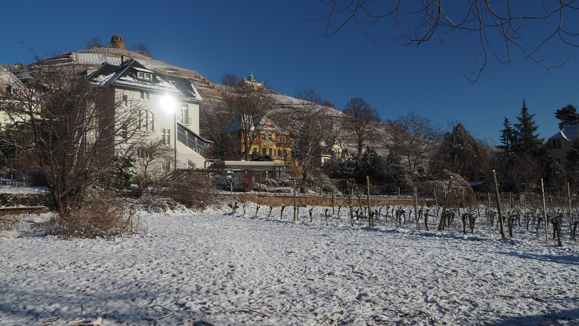 Spitzhaus und Bismarckturm