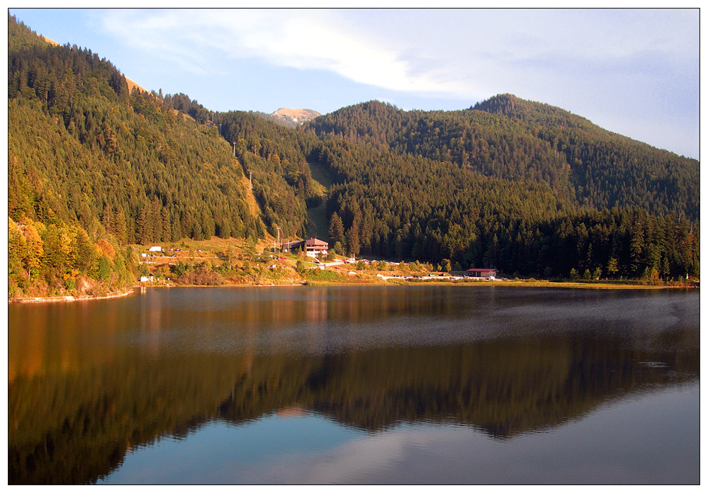 Spitzingsee im Herbst