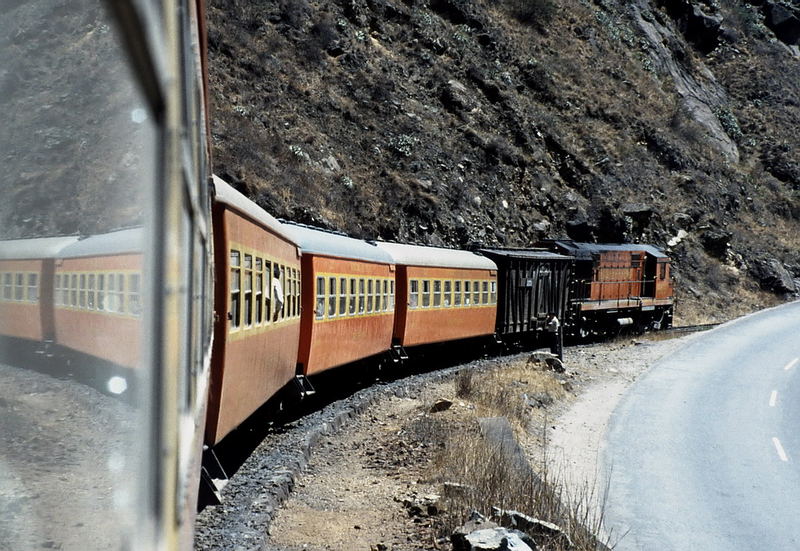 Spitzkehren Bahnlinie Lima-Huankayo