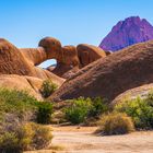 Spitzkoppe, Bridge, morgens